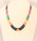 Collier COLLIER 3 RANGS SAPHIRS EMERAUDES SPINELLES ROUGES 58 Facettes C 76  (1/3)