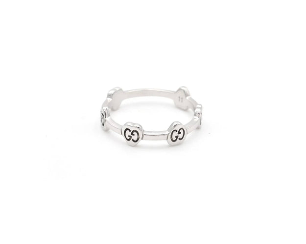 Bague Bague Gucci en or blanc 58 Facettes 13951