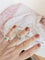 Bague 54 Bague Diamants Or Blanc 18 K 58 Facettes AA 1447