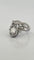 Bague en or  blanc 18 carats et diamants