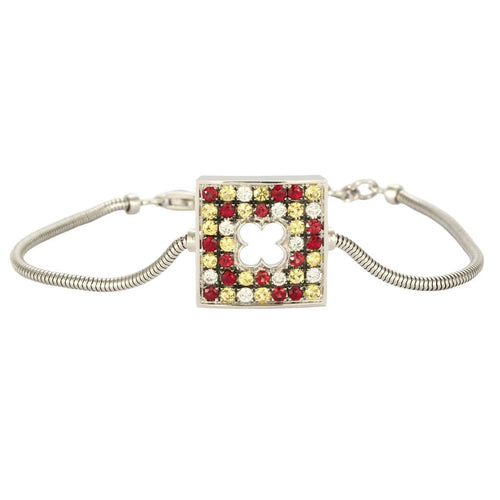 Bracelet MAUBOUSSIN - Amours Divines - Bracelet or blanc, saphirs 58 Facettes GU204
