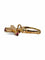 Boucles d'oreilles Boucle d'oreille Croix Pomellato or rose et rubis 0,18 ct 58 Facettes 990