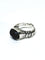 Bague 57 Bague cabochon lapis-lazuli en argent 925 58 Facettes
