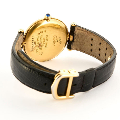 Montre CARTIER - Must Vendôme - Montre en vermeil 58 Facettes 240688