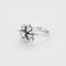 Bague 54 Bague en or gris et diamants 58 Facettes SOI3327