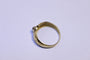 Bague 57 Bague en or Saphir et oxydes de zirconium 58 Facettes