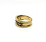 Bague 57 Bague jonc or jaune diamants 0,72ct 58 Facettes