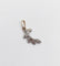 Pendentif Pendentif vintage or blanc branche fleurie et diamants 58 Facettes A06324