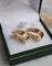 Boucles d'oreilles Boucles créoles ovales or jaune 58 Facettes 686