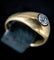 Bague 62 Bague Jonc or jaune et platine 58 Facettes