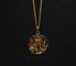 Pendentif Médaille Vierge Marie Or Rose 58 Facettes