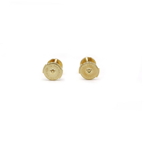 Boucles d'oreilles Boucles d'oreilles or jaune diamants 58 Facettes 240334R