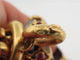 Bracelet bracelet gourmette breloques coeur zodiac t18 or jaune 18k 90.5gr charms 58 Facettes 270131