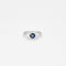 Bague 53 Bague Trilogie diamants et saphir 58 Facettes 3578