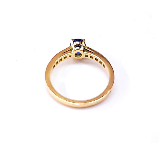 Bague 53.5 Bague saphir et diamant 58 Facettes Bag.S.Lgn.FA.41