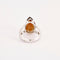 Bague Bague Poire or blanc grenat 58 Facettes LP1104/14