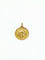 Pendentif Médaille Vierge en or rose 58 Facettes