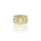 Bague 51.5 Bague Tank en diamant vers 1940 58 Facettes