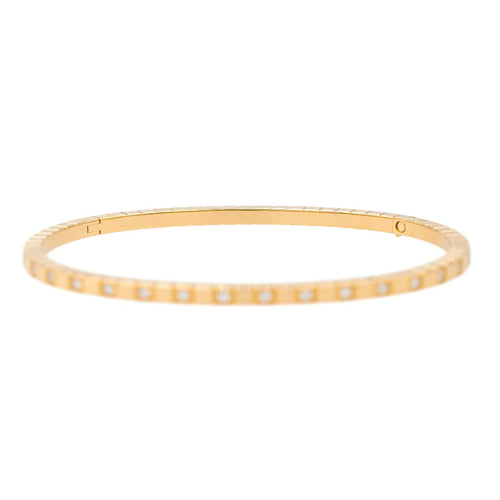 Bracelet Chopard Bracelet Jonc Ice cube Or jaune Diamant 58 Facettes 4173809RV