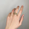 Bague Bague - Or et diamants 58 Facettes 170180R