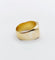 Bague 45 Chevalière antique or 18k armoiries française blason fleur, heaume et lion, sceau 58 Facettes A05250