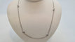 Collier Collier en Or blanc 18 carats sertie de diamants naturels 58 Facettes