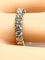 Bague 53 Alliance en or blanc et 20 diamants 58 Facettes AB578