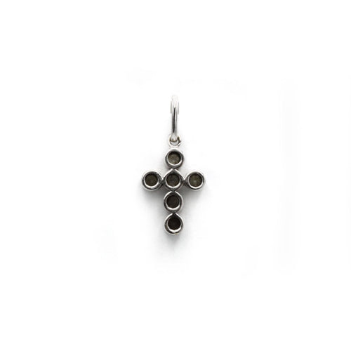 Pendentif Pendentif Croix - Or blanc & Diamants 58 Facettes 250341R