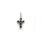 Pendentif Pendentif Croix - Or blanc & Diamants 58 Facettes 250341R