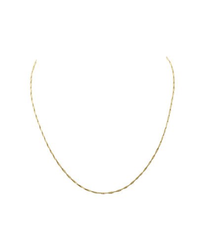 14K Yellow Gold Chain 58 Facettes