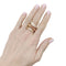 Bague 56 Bague Bulgari, "Serpenti" or rose, diamants et onyx. 58 Facettes 35177