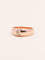 Bague 57 Bague jonc or rose diamant taille ancienne 0,55 carat 58 Facettes 1199.2