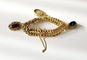 Bracelet Bracelet maille américaine or jaune 18 carats et breloques - 17 cms - 36.25 grs 58 Facettes