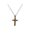 Pendentif Croix gravée or jaune 58 Facettes 330086456