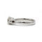Bague 55 Bague Trilogie - Or blanc et diamants 58 Facettes 1082