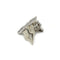 Clip Clip or blanc platine diamants 58 Facettes 240297R