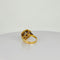 Bague Bague en or jaune avec topaze bleue de 1,5 carat 58 Facettes 2509004