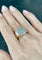 Bague 58 Bague modèle Tank d'époque 1940/50 deux ors diamants 58 Facettes
