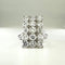 BAGUE PAVEE DE DIAMANTS EN OR GRIS 18K 58 Facettes 0