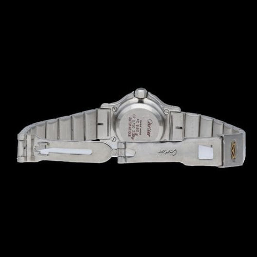 Montre Cartier Montre Santos Ronde 58 Facettes MT42179