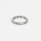 Bague 49 Bague en Or blanc 18k 58 Facettes SAI0581