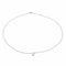Collier Collier Solitaire Or blanc Diamant 58 Facettes 3747943CN