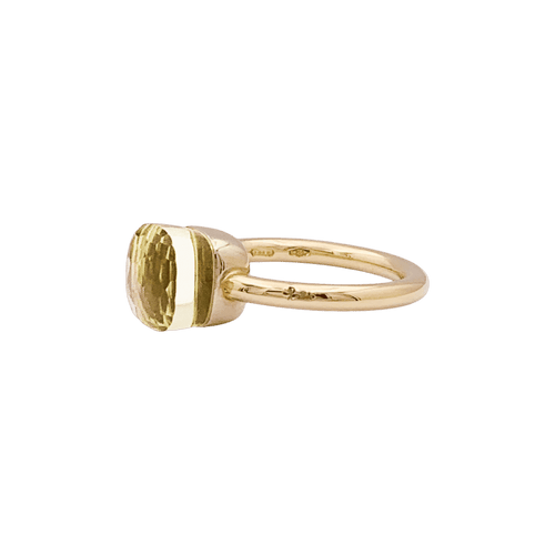 Bague 51 Bague Pomellato, "Nudo", petit modèle, quartz citron. 58 Facettes 34805