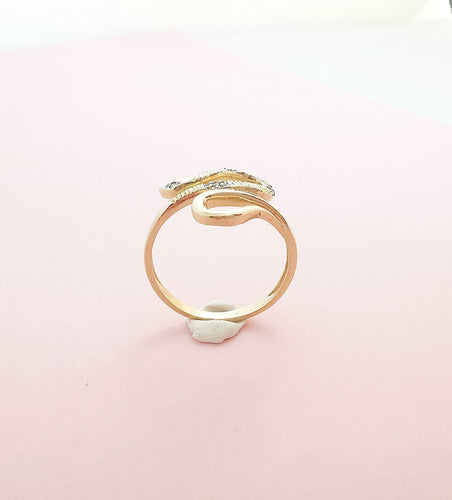 Bague 56.5 Bague Serpent - Or Diamants 58 Facettes AA 1650