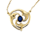 Collier Collier rosace Saphir Or jaune 58 Facettes 9014/17