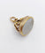 Pendentif Pendentif sceau antique en or 14k et agate gravée d’armoiries 58 Facettes A06678