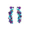 Boucles d'oreilles Boucles d'oreilles Cartier, "Délices de Goa", or rose, améthystes, turquoises et diamants. 58 Facettes 35057