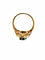 Bague 54 Bague ancienne en or 18 carats saphir et diamants 58 Facettes