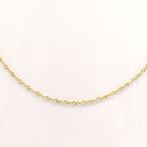 Collier Collier en or 18 carats 58 Facettes