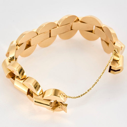Bracelet Bracelet Tank or rose 58 Facettes GULK234